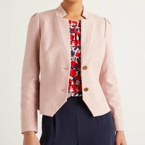Boden pink tailored jacket Size 16